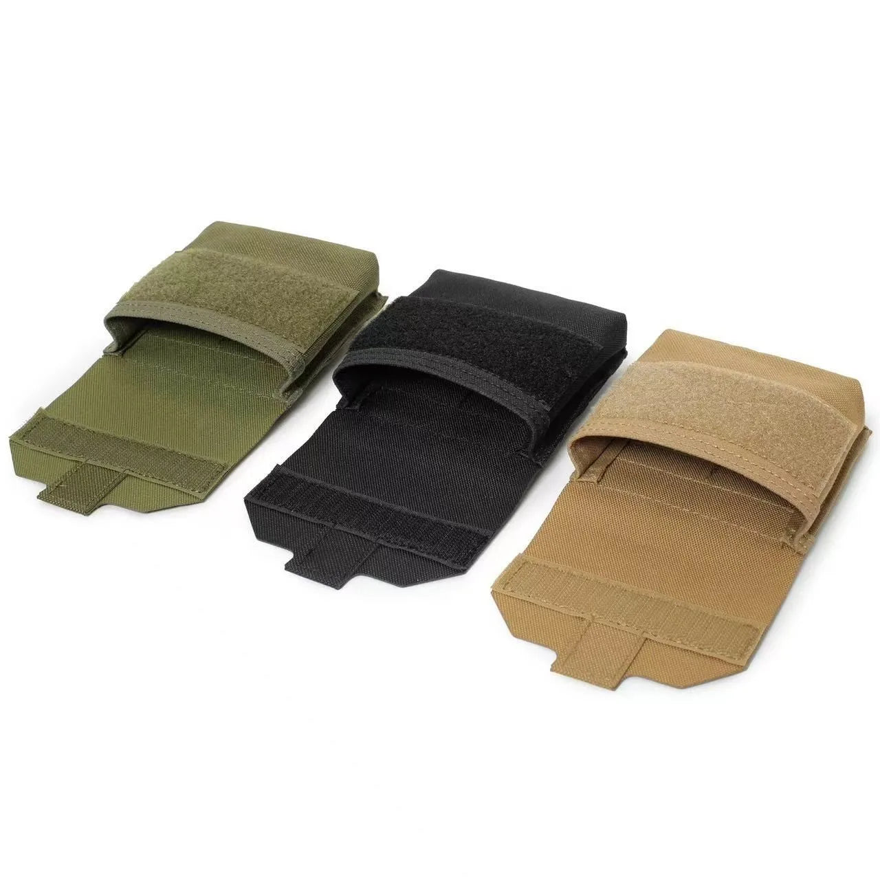 Tactical Mini MOLLE Utility Pouch - IFAK Medical EDC Gear Bag with Flashlight & Earplug Holder