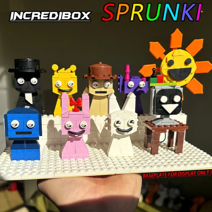New Moc Incredibox Sprunki Building Blocks Toy – Horror Anime Music Game Gift for Birthday & Christmas   2/2