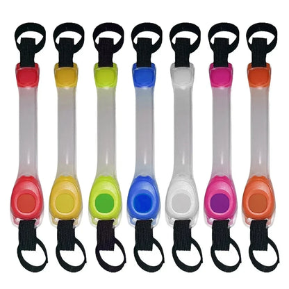 Pet LED Safety Traction Collar – Waterproof Anti-Loss Collar with Multi-Color Flashing Light Pendant for Outdoor Use