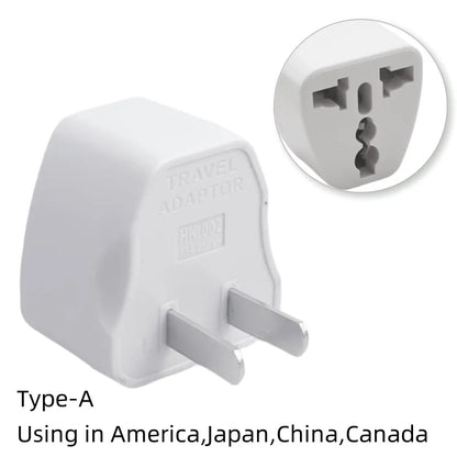 Universal Travel Plug Adapter – AU/UK/US to EU Power Socket Converter AC Outlet