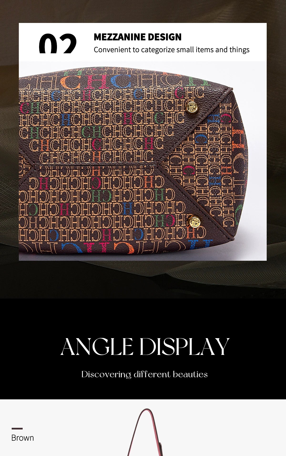 Luxury Women’s Bucket Handbag — Classic Designer Shoulder Bag with Fashion Print, Stylish Wallet for Women