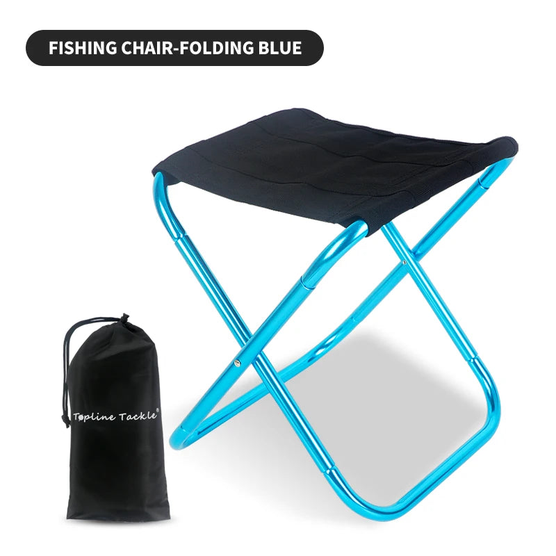 Portable Multifunctional Outdoor Folding Chair – Ultra-Light Picnic, Camping, Travel Fishing Stool & Accessories