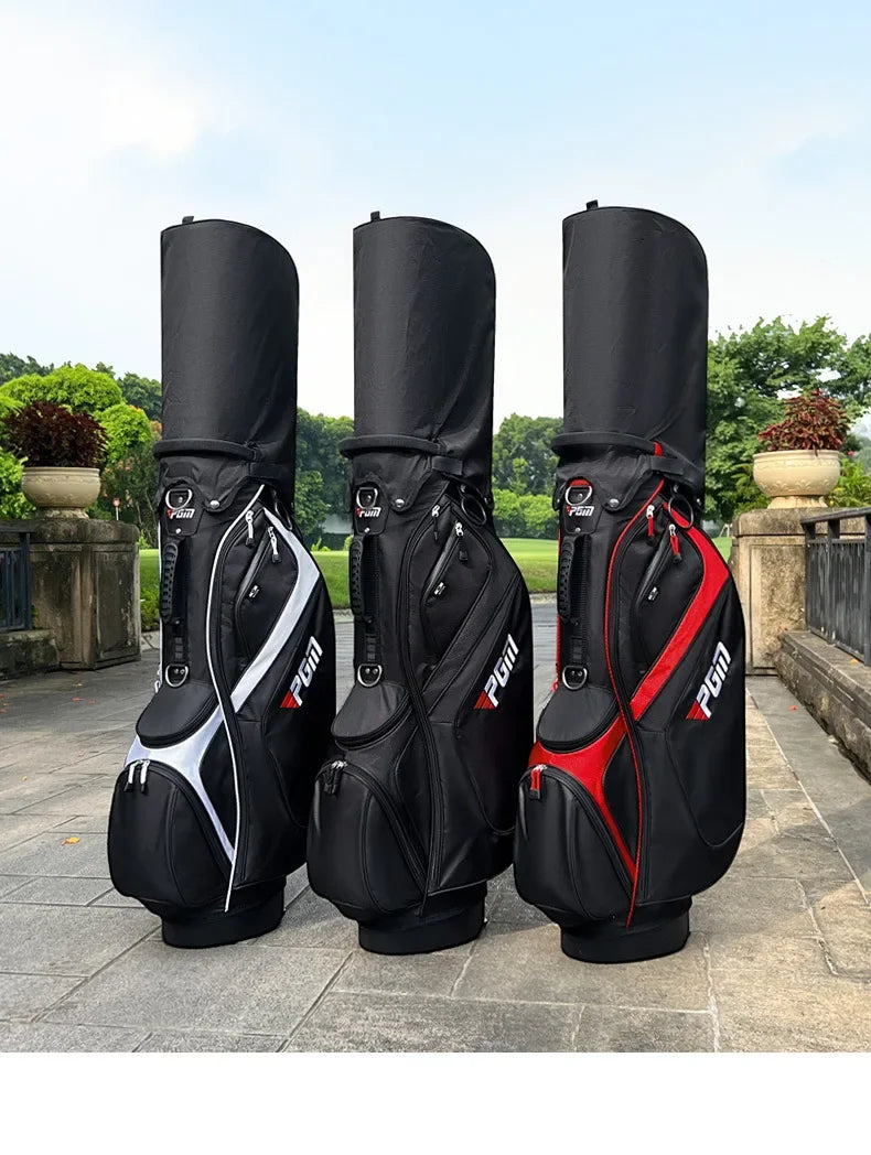 PGM Golf Bag QB146 – Lightweight 14-Pin Shoulder Stand Bag for Men & Women