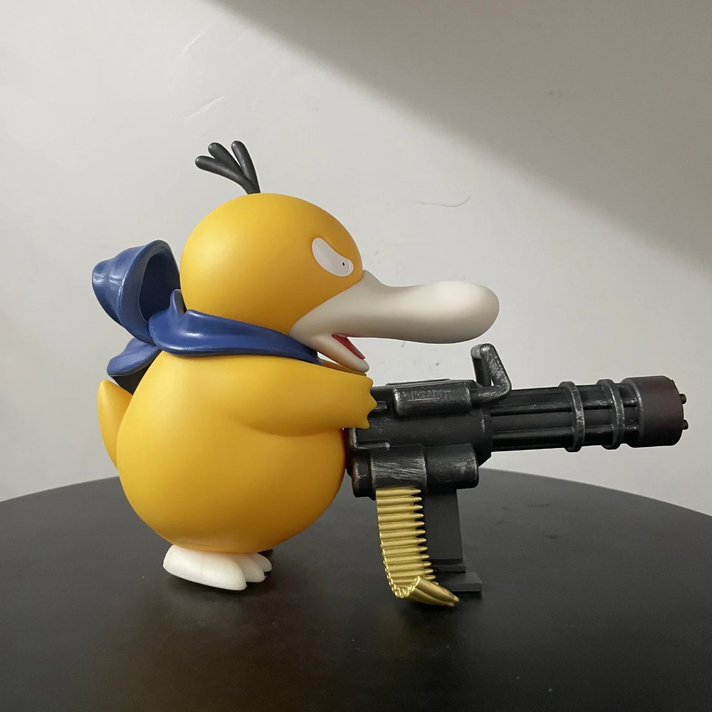Pokemon Psyduck Action Figure — 9/15cm Gatling Gun Model for Desktop Decor & Gifts