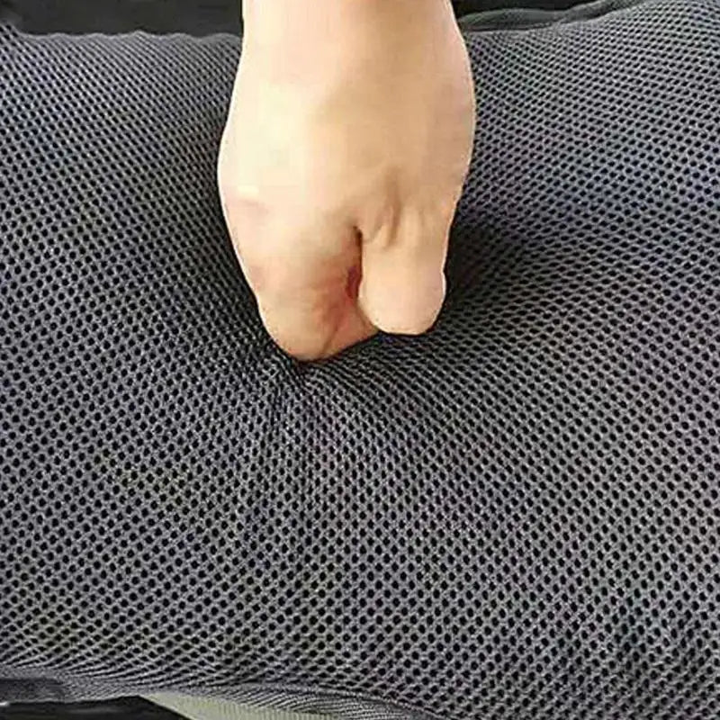 Motorcycle Gel Seat Cushion – Breathable Anti-Slip Shock Absorption Seat Cover with Heat Insulation & Sunscreen Protection (All Seasons)