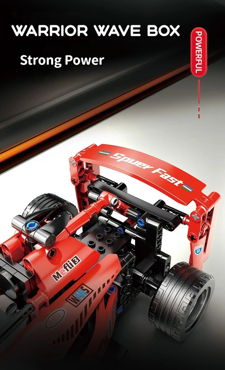 F1 Technical W14 Formula 1:8 Racing Car – 1432PCS City Speed Building Blocks, Compatible with 42141, Sports Vehicle Model Assembly Toy