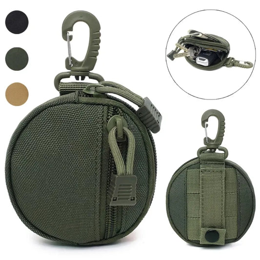 Tactical Wallet Pocket - 1000D Military Accessory Bag for Portable Money, Coin, and Key Storage - Waist Bag for Hunting and Camping Adventures