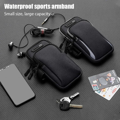 Universal Sports Armband Phone Case – Running Arm Holder for iPhone, Xiaomi, Huawei Phones Up to 6.5"-7.2"