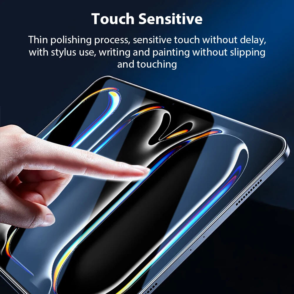 2Pcs Tempered Glass Screen Protector for iPad Pro, Air, Mini & 10th Gen – Compatible with iPad M4, M3, M2, A16 Accessories