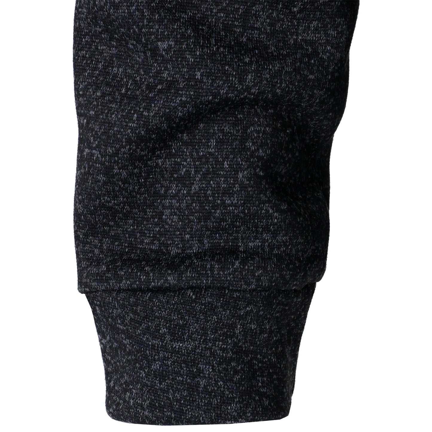 Men's Stand Collar Knit Sweater - Autumn Winter Long Sleeve Casual Knitted Pullover Top