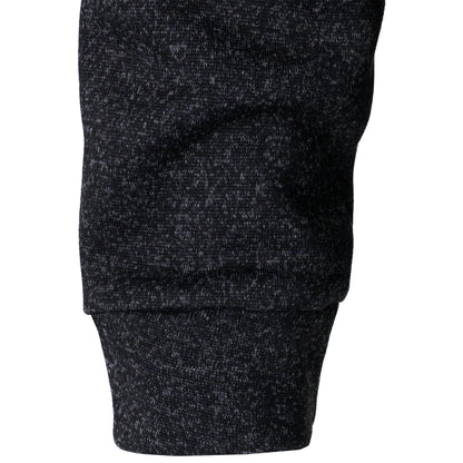Men's Stand Collar Knit Sweater - Autumn Winter Long Sleeve Casual Knitted Pullover Top