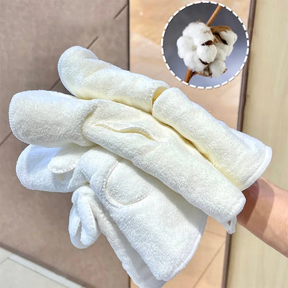 Cotton Hot Compress Towel - Skin Care Mask for Clean, Steamed Face and Opened Pores - Beauty Facial Care Tool