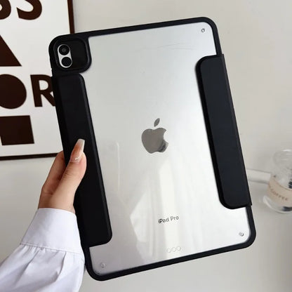 Magnetic Removable Case for iPad Air & Pro (11", 12.9", 9.7", 10.2") – Compatible with iPad 6th-10th Gen
