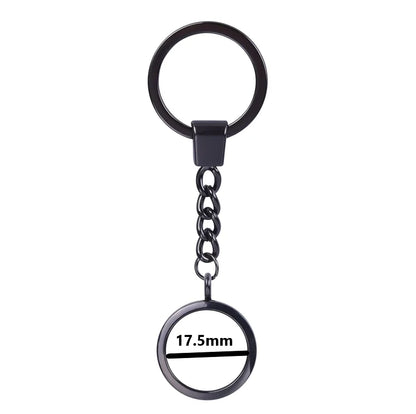 25-40mm Round Openable Reliquary Locket - Photo Memory Pendant, Cremation Ashes Keepsake, Glass Keychain & Memorial Jewelry