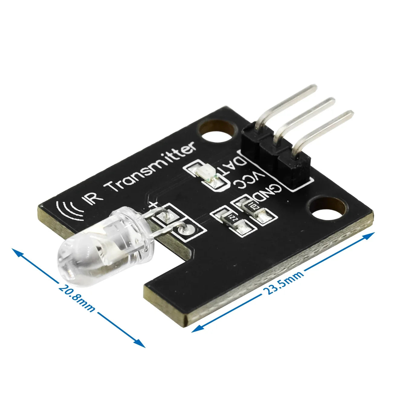 IR Infrared Transmitter & Receiver Module – 38kHz Digital Sensor for Arduino Electronic Projects