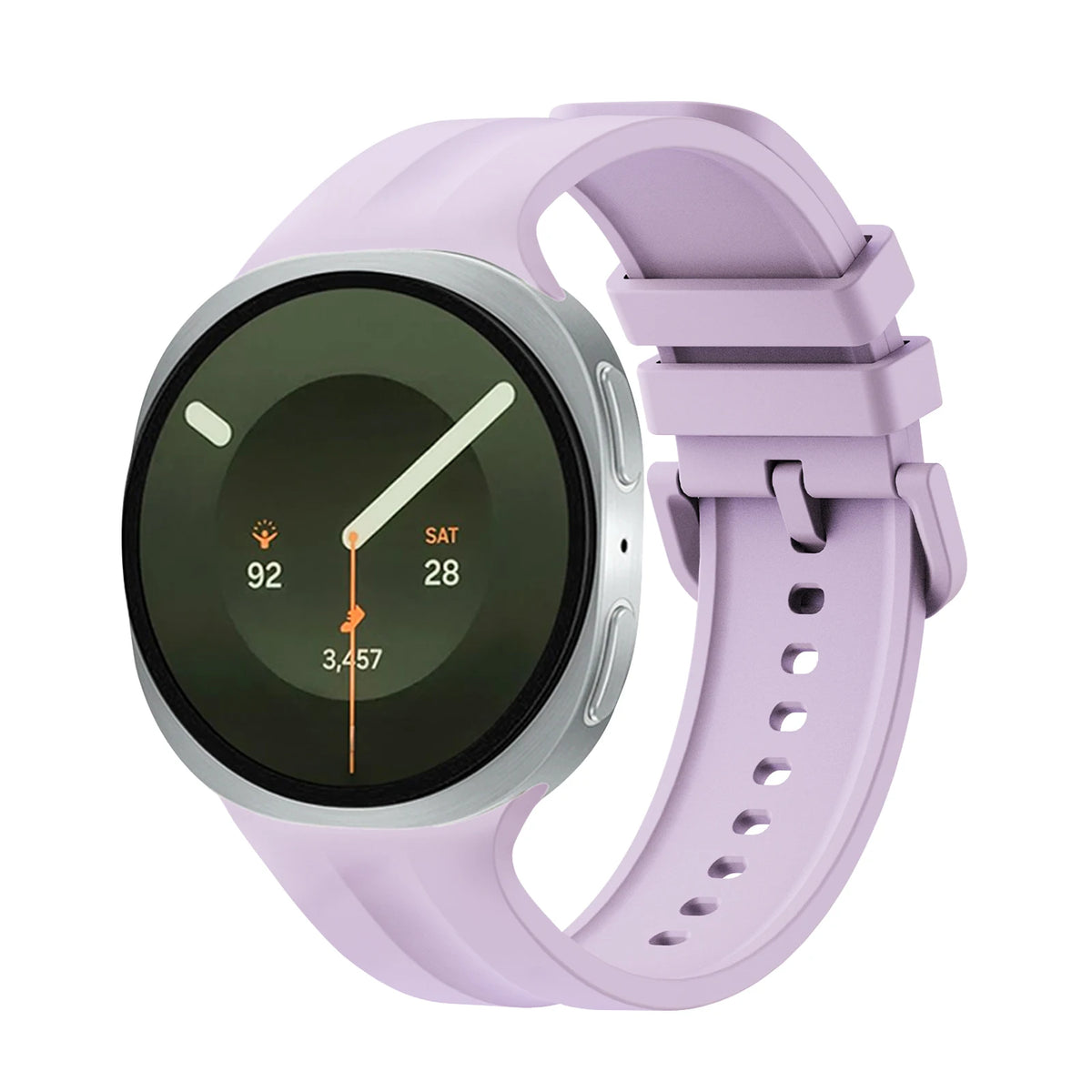 Silicone Sport Band for Samsung Galaxy Watch 9 and Watch 8 - Replacement Strap for 40mm, 44mm and Watch 8 Classic 46mm Models