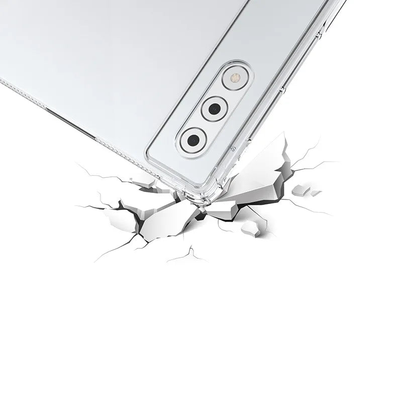 Lenovo YOGA Pad Pro 12.7" 2025 Tablet Case – Thickened Soft Airbag TPU Transparent Protective Cover (TB-520FU)