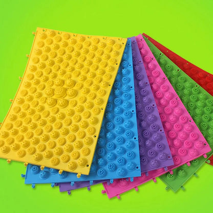 Reflexology Foot Massage Pad - Acupressure Mat for Toe Pressure, Blood Circulation, Pain, and Stress Relief