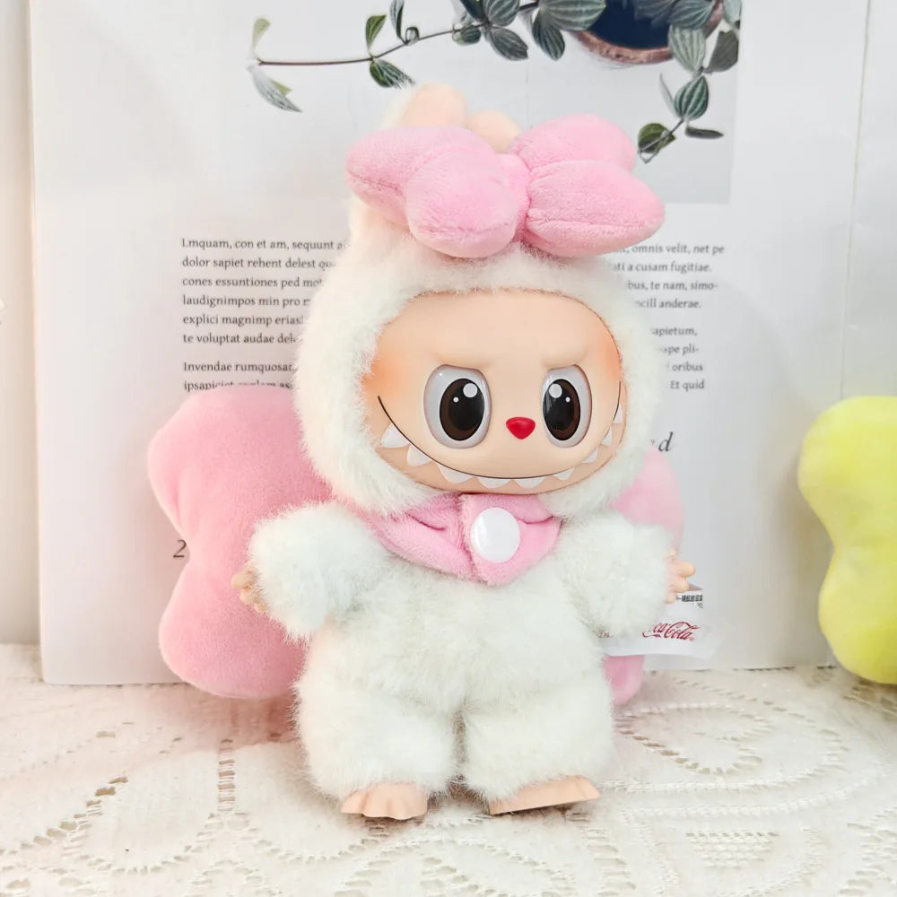 Labubu V1 V2 V3 Doll Clothes — Plush Idol Angel Wings Series Decoration DIY Toy Accessories Gift