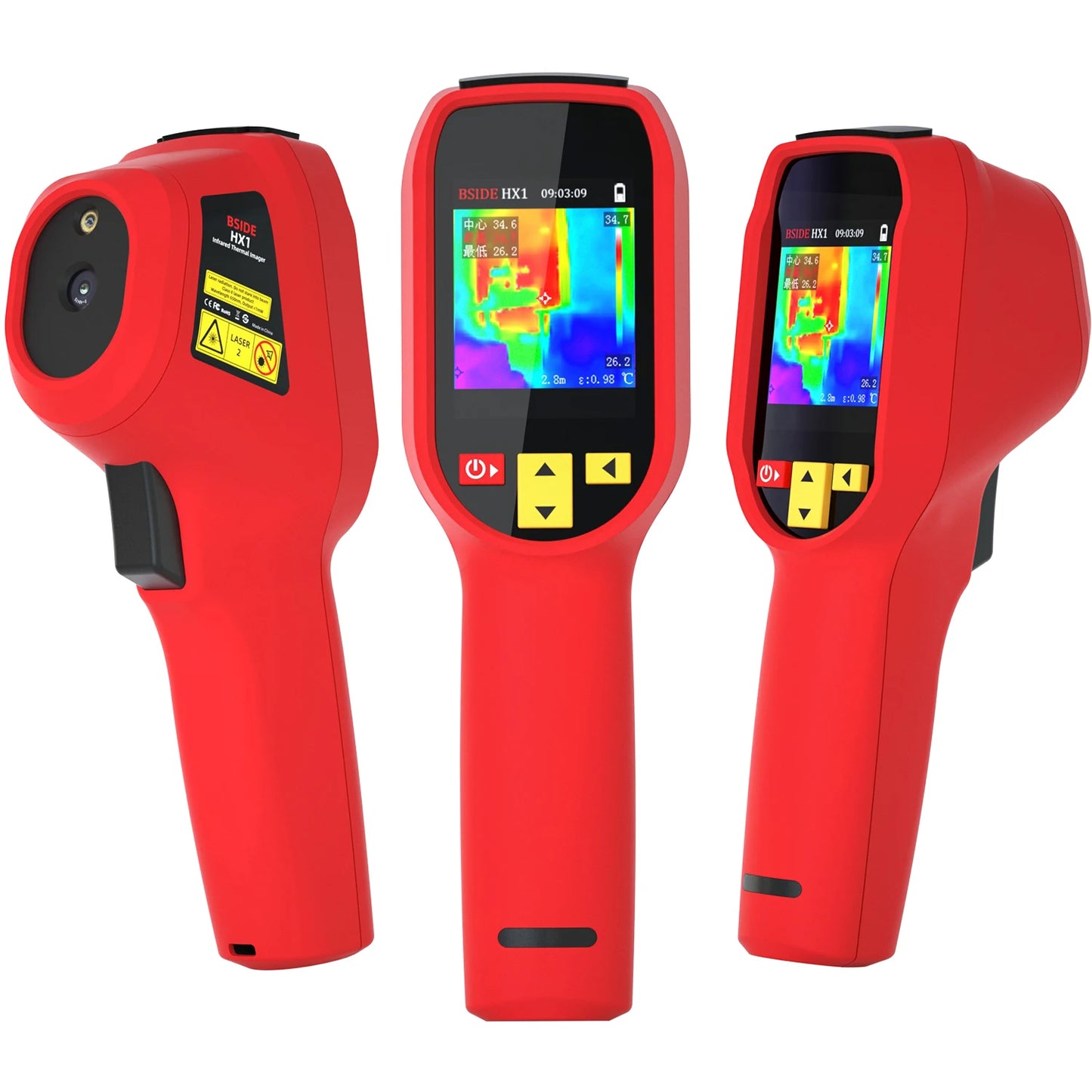 New Style Thermal Imaging Camera – 240x240 Infrared Temperature Meter for PCB Repair & Industrial Pipeline Detection