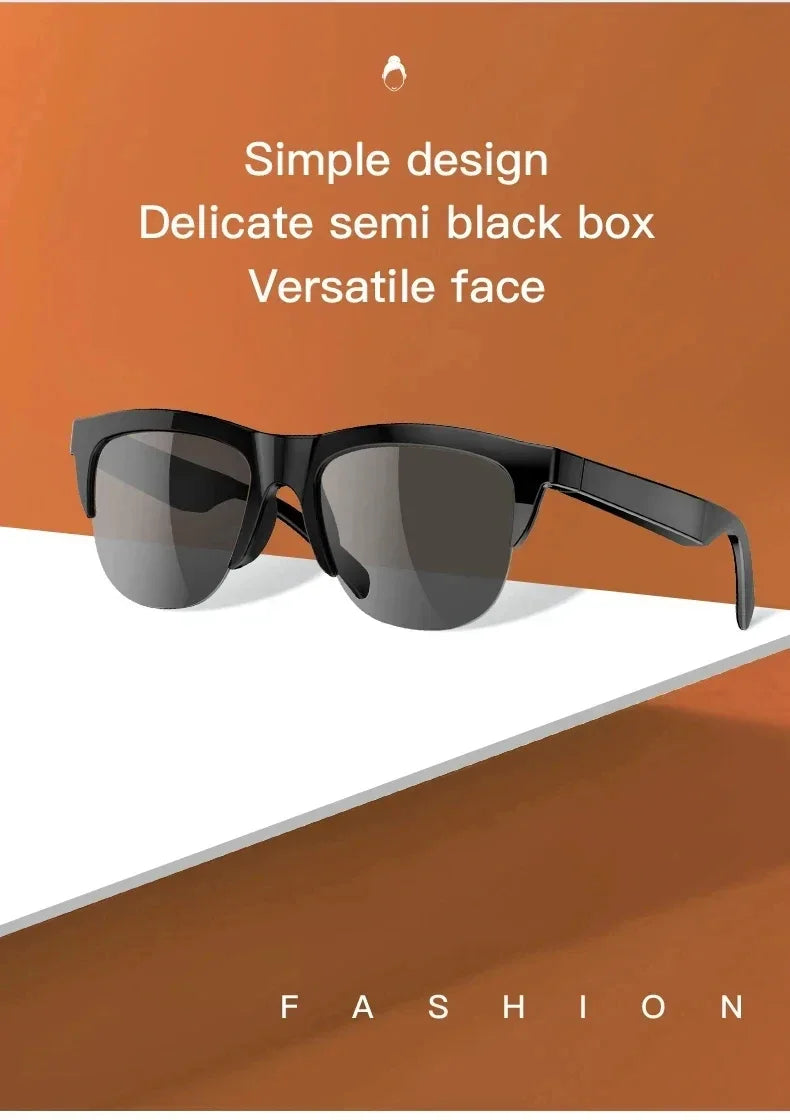 Xiaomi MIJIA Smart Sunglasses — Bluetooth Headphones with HIFI Audio, Blue Light Protection, Waterproof & Anti-UV for Men and Women