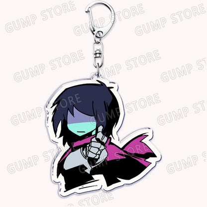 Deltarune & Undertale Keychains – Ralsei, Kris, Susie & Spamton Fan Gaming Accessories