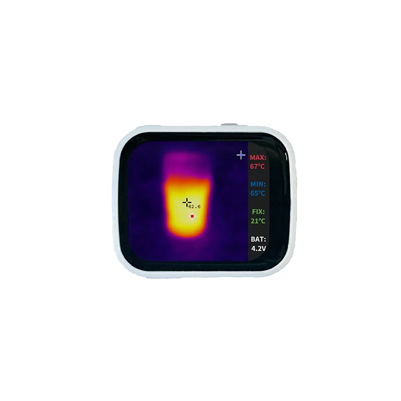 Mini Thermal Imaging Camera - 320×240 Touchscreen Night Vision Temperature Detector