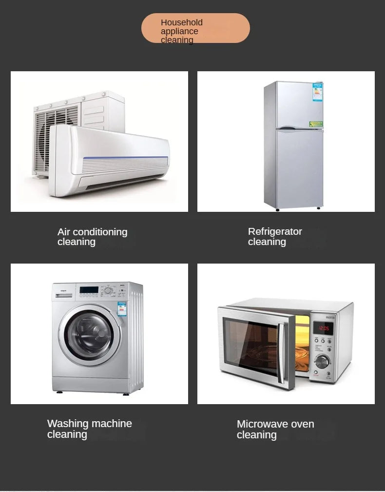 High-Temperature Steam Cleaner - Sterilization for Air Conditioning, Kitchen Hood, Home & Car, 110V US Plug / 220V EU Plug
