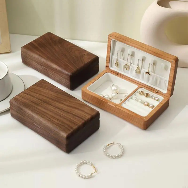 33WE Jewelry Storage Box - Bracelet, Earrings & Necklace Carrying Case Gift