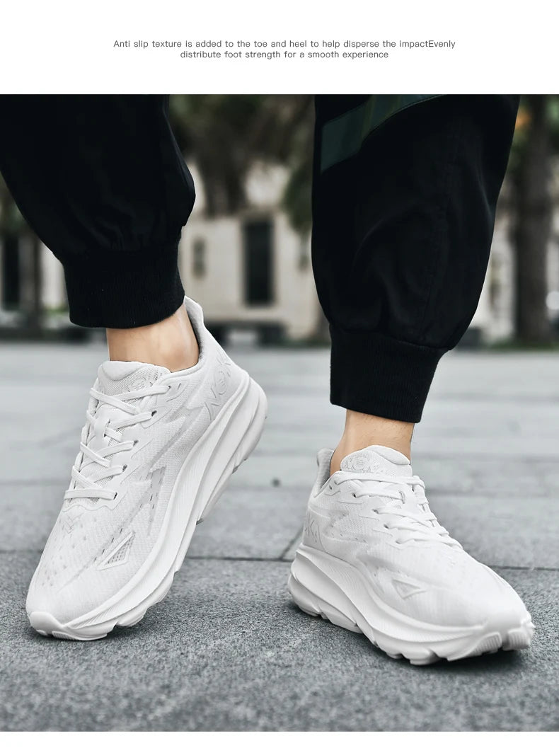Men's Sports Running Shoes - Carbon Plate Marathon Sneakers, Lightweight & Breathable Athletic Shoes for Women