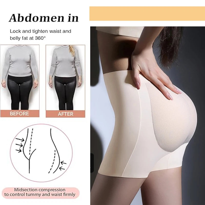GUUDIA Honey Vent High Waist Butt Enhancer – Seamless Tummy Control Women’s Body Shaper