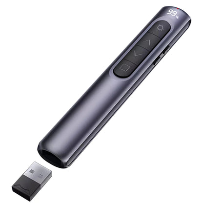 Wireless Remote Control Page Turner – Rechargeable Digital Display Clicker with Volume Controller