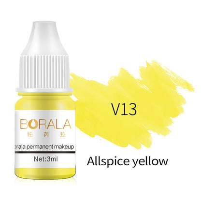 Borala 26 Colors 3ML Permanent Makeup Pigments – Sample Size for Lips, Eyebrows & Eyeliner, Beauty Art for Women
