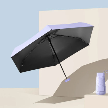 Ultra-Light Portable Mini Umbrella — Sixfold UV-Resistant Travel Umbrella (1pc)