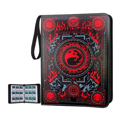 9-Pocket Card Binder with Sleeves — 900 Double-Sided Premium Collector Album for MTG, TCG & YuGiOh Cards