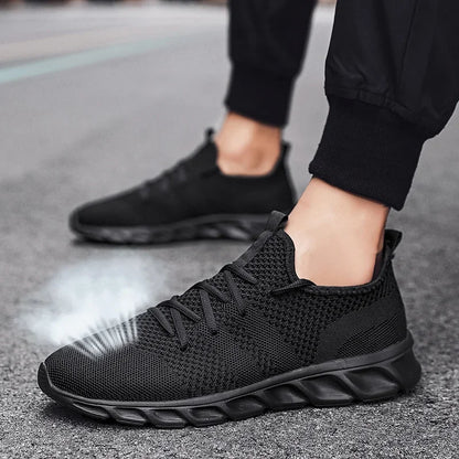Men's Light Running Shoes – Comfortable, Breathable, Anti-Skid & Wear-Resistant Sneakers for Jogging & Sports