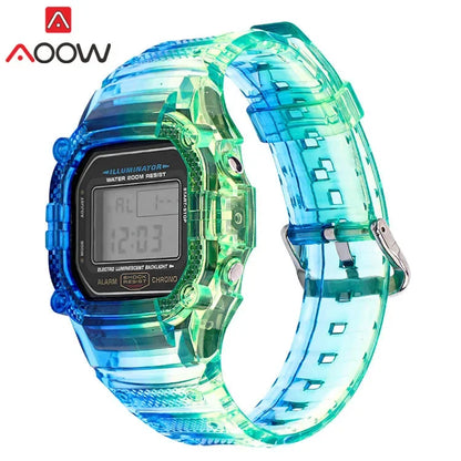 Transparent TPU Resin Watch Band and Bezel Kit for Casio G-SHOCK DW-5600 GW-M5610 GLS-5600 - Protective Replacement Strap and Case Set