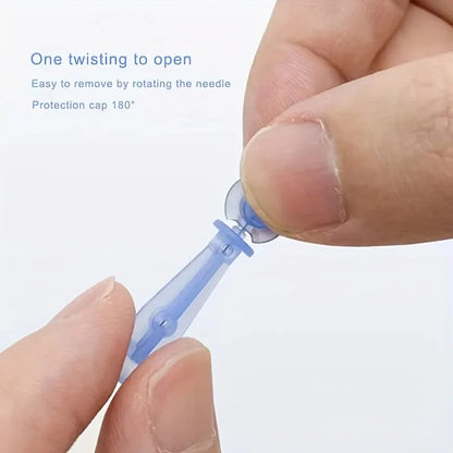 50-Piece Blackhead Removal Needles - Disposable Stainless Steel Acne Extraction & Facial Cleaning Tools