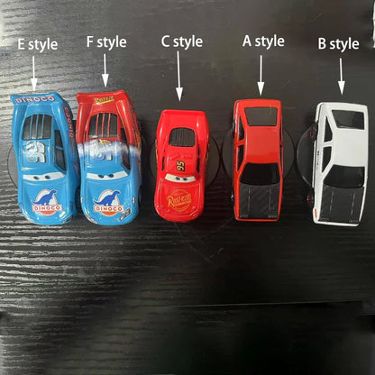 Car Dashboard Ornament — Lightning McQueen & AE86 Drift Rotating Auto Decoration for Center Console