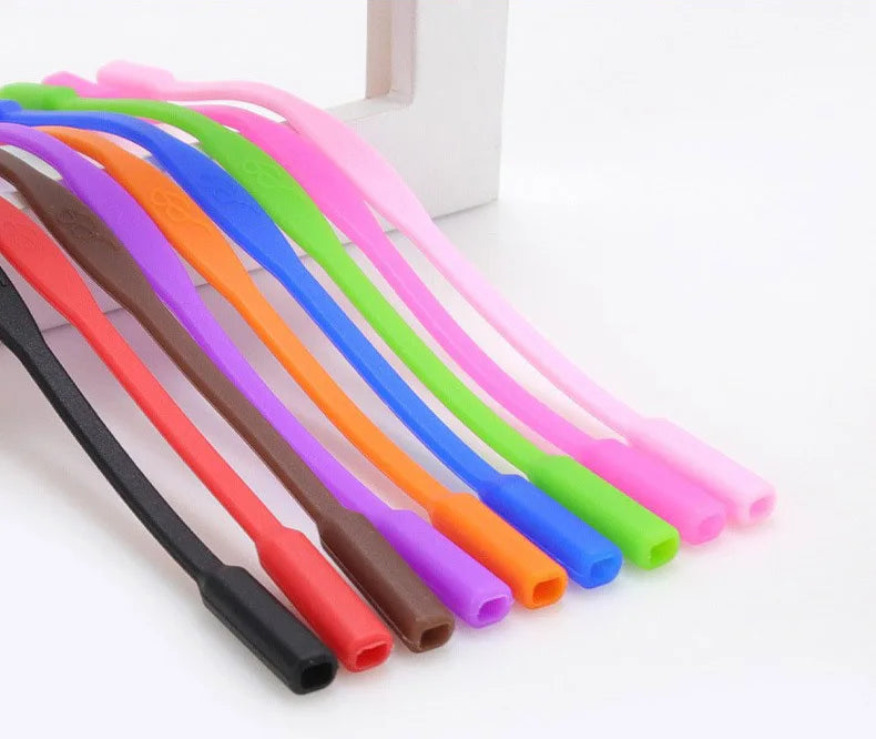 20Pcs Silicone Eyeglass Retainer Cords - Anti-Slip Glasses Holder Straps for Kids & Adults Sunglasses 17mm/20mm