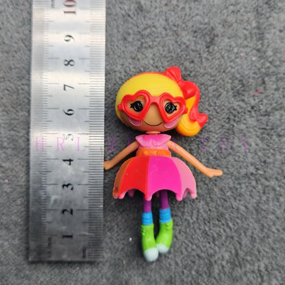 Lalaloopsy Little Sister & Pet Dolls - 8–10cm PVC Holiday Gift Collectible Toys