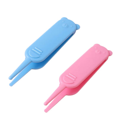 Baby Nose and Ear Cleaning Tweezers - Gentle Nasal Booger Remover and Newborn Care Tool