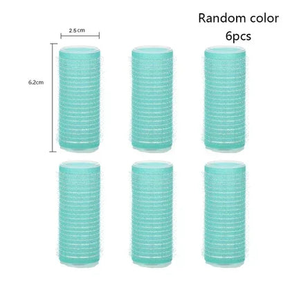 Jumbo Self-Grip Hair Rollers – Heatless Curlers for Salon & Home, Sticky Hair Styling Tools