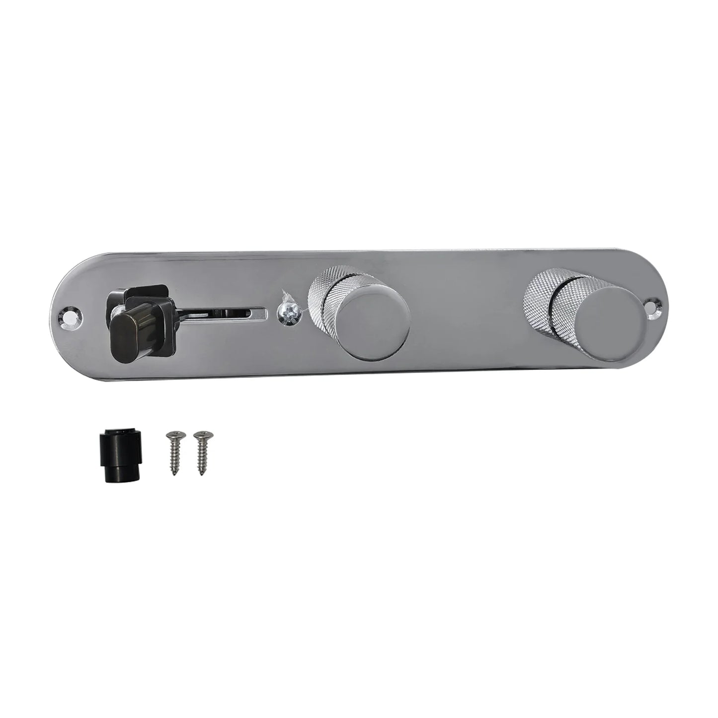 PHRILM Pre-Wired TL Control Plate - 3-Way Guitar Wiring Harness with Volume & Tone Knobs