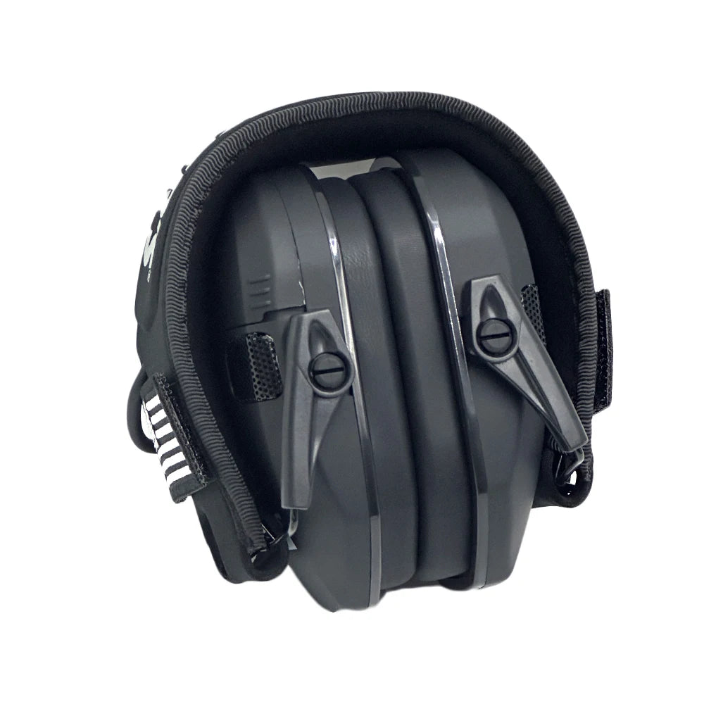 Earmuffs Active Noise-Reduction Headphones — Electronic Hearing Protection for Shooting & Hunting with Carry Case