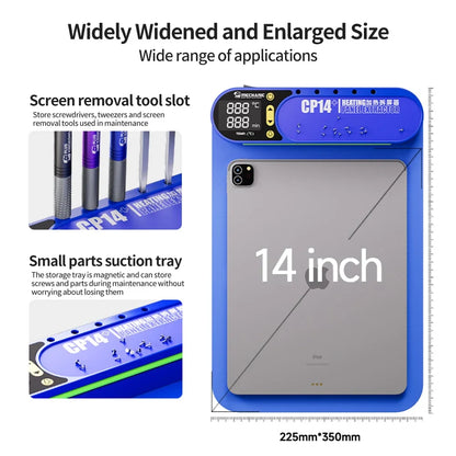 MECHANIC CP14+ LCD Screen Removal Heating Separator Silicone Pad for iPhone & iPad Repair Tool – Anti-Slip Screen Separator Mat