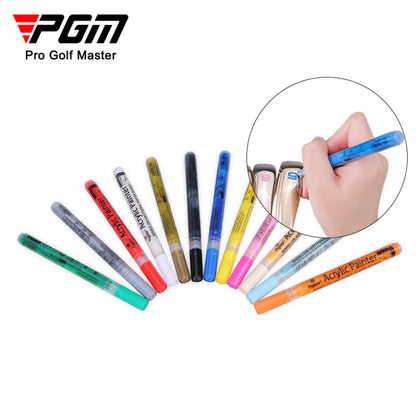 New Golf Club Color Changing Pen – Waterproof Acrylic Ink with Sunscreen & Covering Power, 12 Colors Gift for Golfers