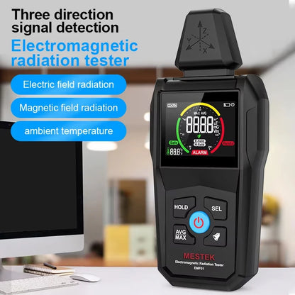 EMF01 Electromagnetic Radiation Detector - High-Precision EMF Meter for Household Wave Measurement