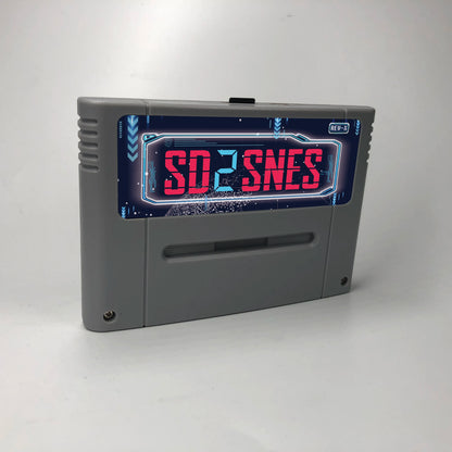 SD2SNES Rev X Pro with 16GB Card — 16-Bit Game Console Accessory
