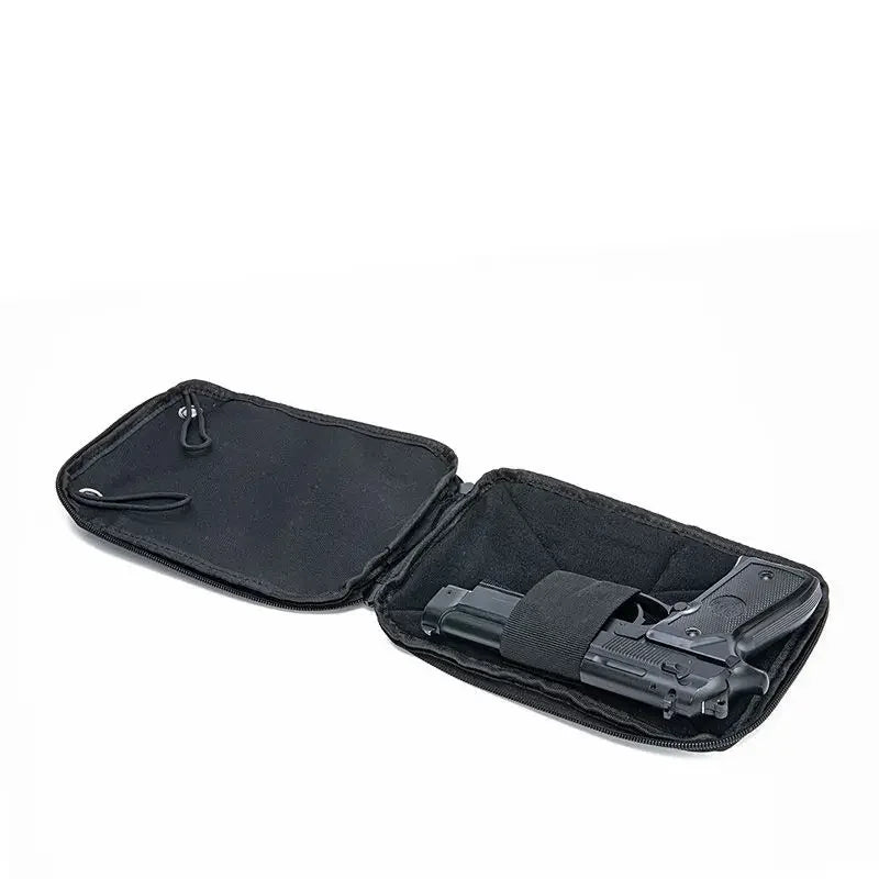 Molle Tactical Concealed Gun Holster Pouch - EDC Magazine & Pistol Carry Waist Fanny Pack for Handguns
